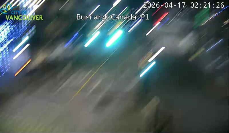 Burrard St & Canada Place - West