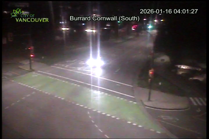 Burrard Bridge - West approach