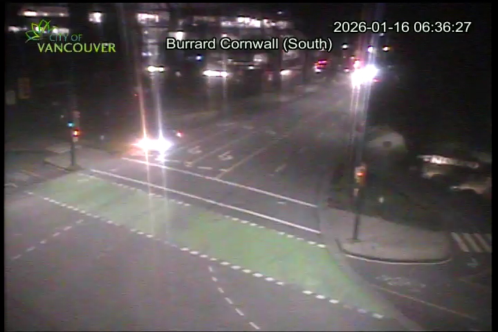 Burrard Bridge - West approach