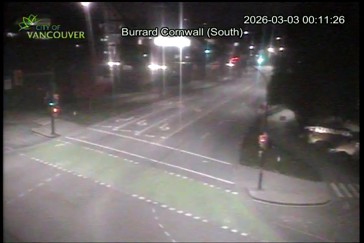 Burrard Bridge - West approach