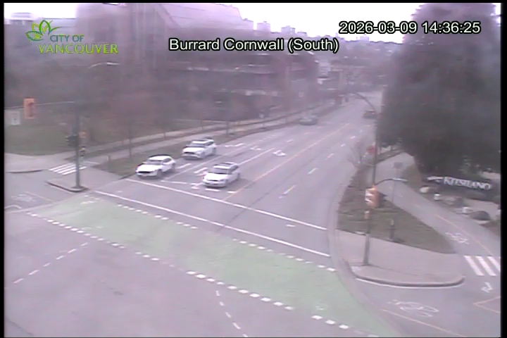 Burrard Bridge - West approach