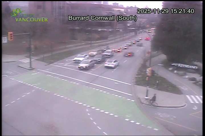 Burrard Bridge - West exit