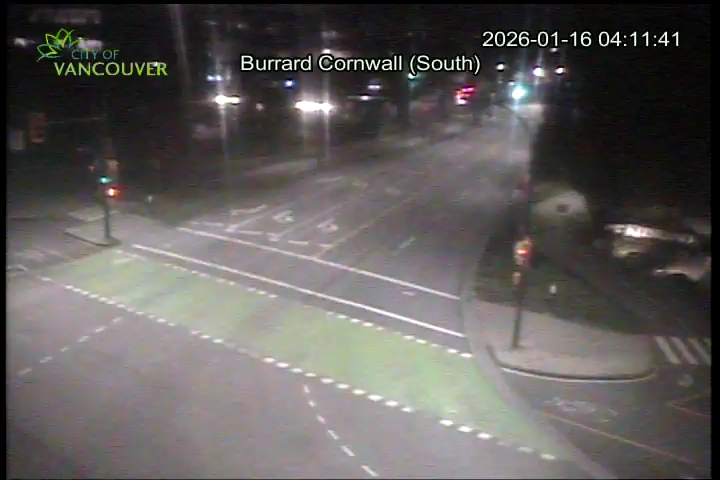 Burrard Bridge - West exit