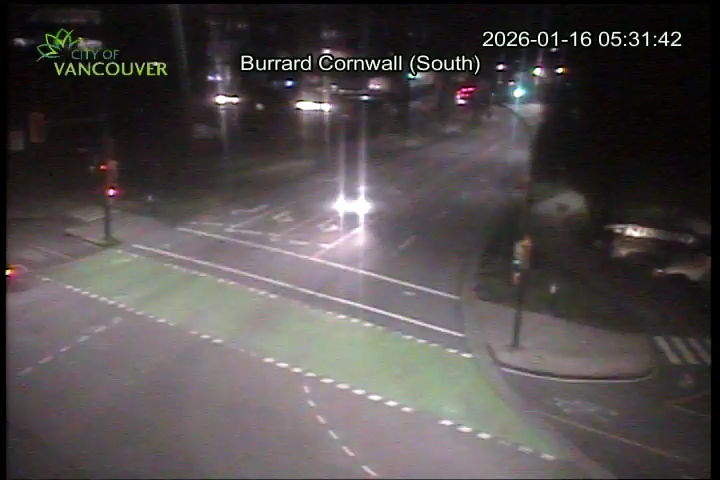 Burrard Bridge - West exit