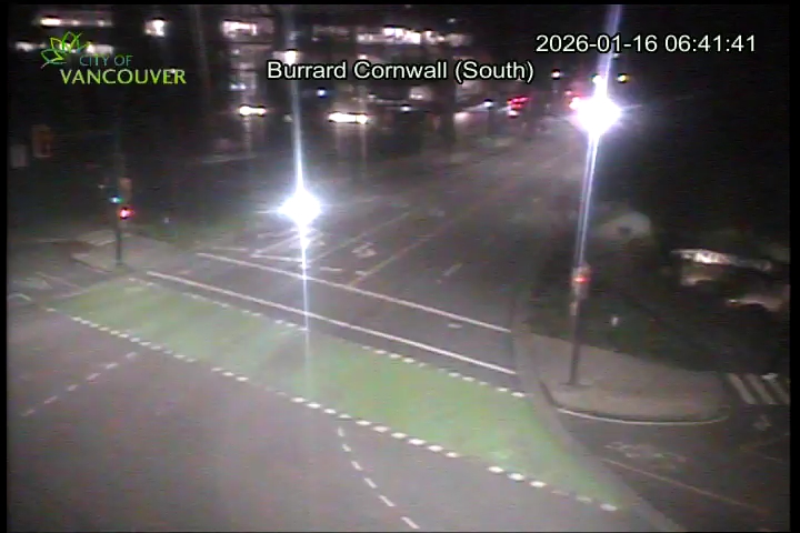 Burrard Bridge - West exit