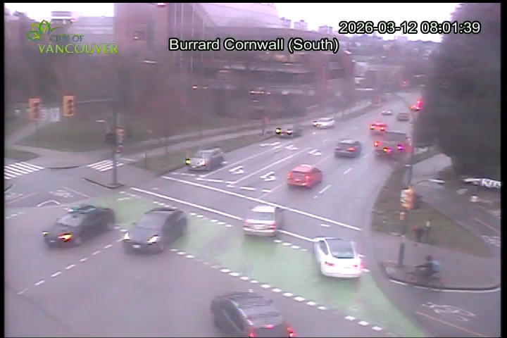 Burrard Bridge - West exit