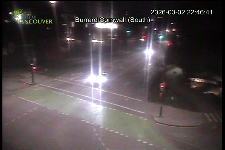 Burrard Bridge - West exit