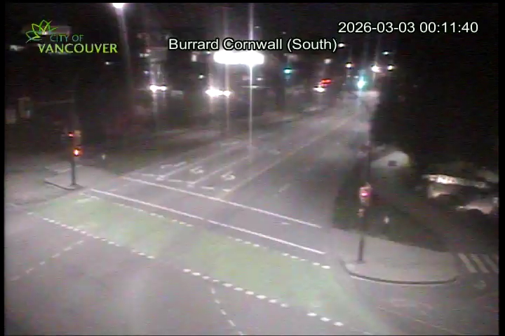 Burrard Bridge - West exit