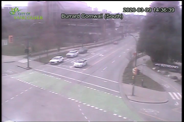 Burrard Bridge - West exit