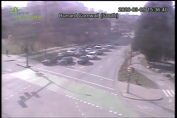 Burrard Bridge - West exit