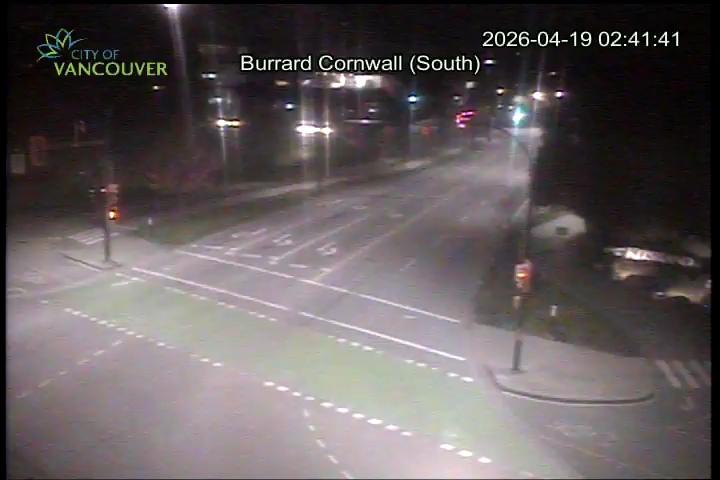 Burrard Bridge - West exit