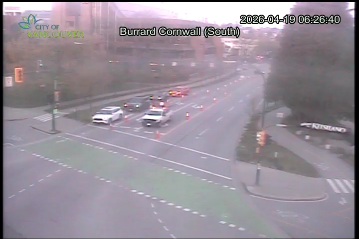 Burrard Bridge - West exit