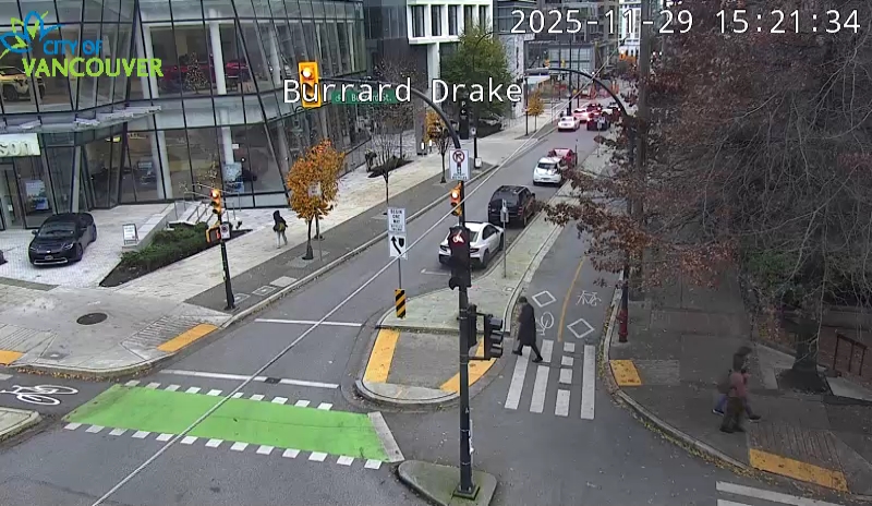 Burrard St & Drake St - E