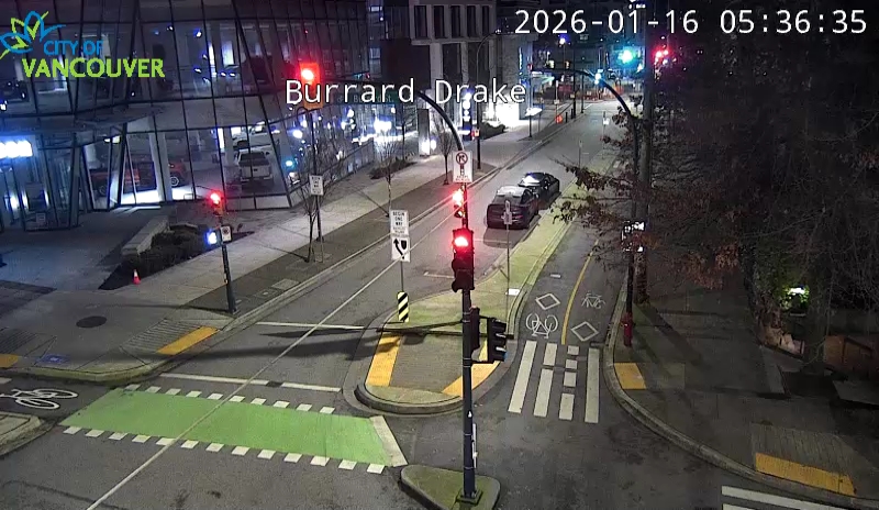 Burrard St & Drake St - E