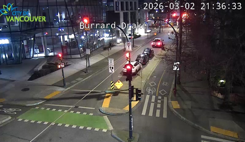 Burrard St & Drake St - E