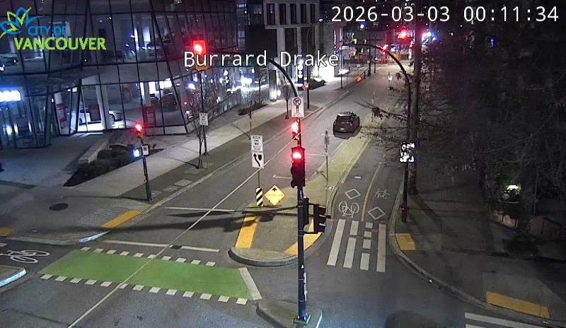 Burrard St & Drake St - E