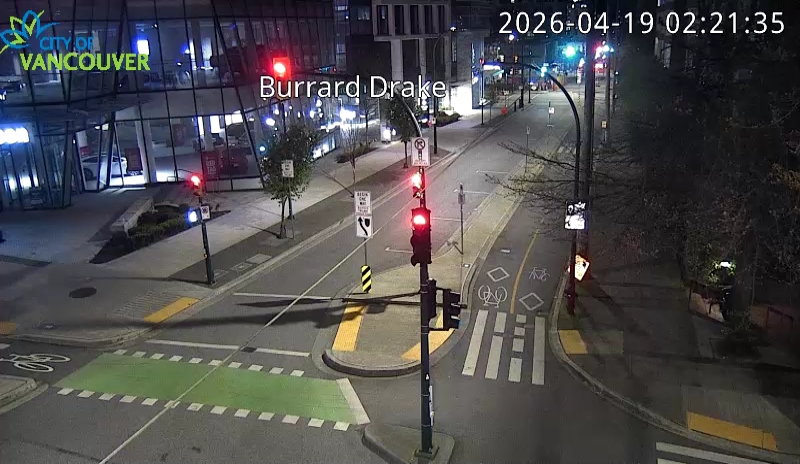 Burrard St & Drake St - E