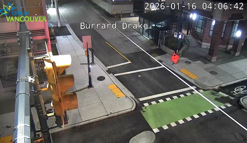 Burrard St & Drake St - W