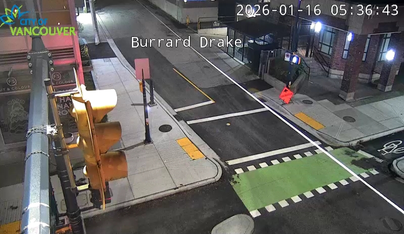 Burrard St & Drake St - W