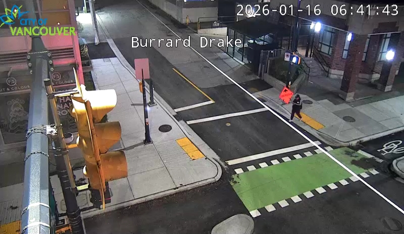 Burrard St & Drake St - W