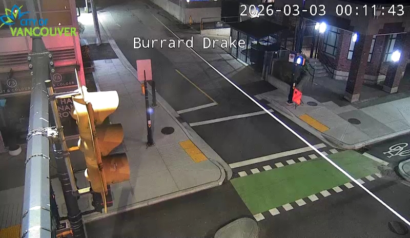 Burrard St & Drake St - W