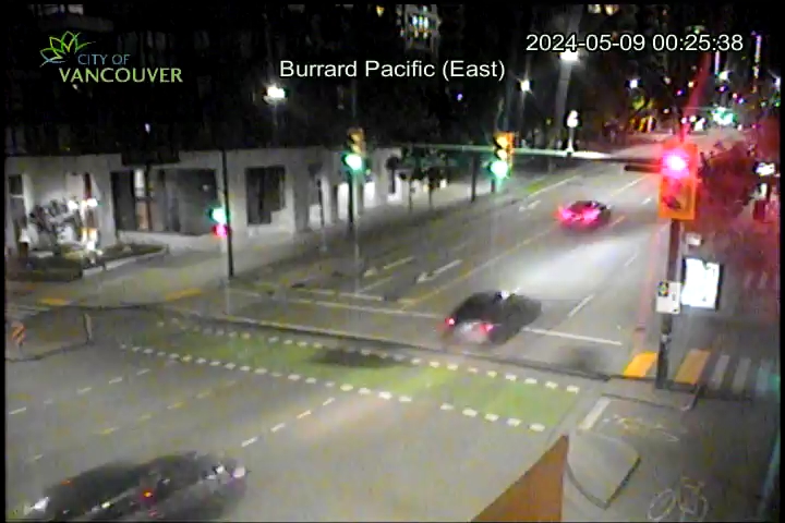 Burrard St and Pacific Ave - North