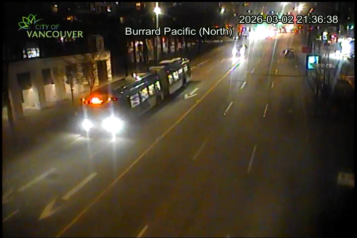 Burrard St & Pacific Ave - N