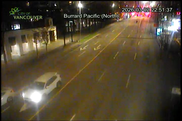 Burrard St & Pacific Ave - N