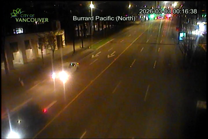 Burrard St & Pacific Ave - N