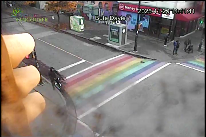 Bute St & Davie St - N