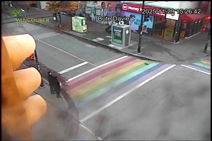 Bute St & Davie St - N