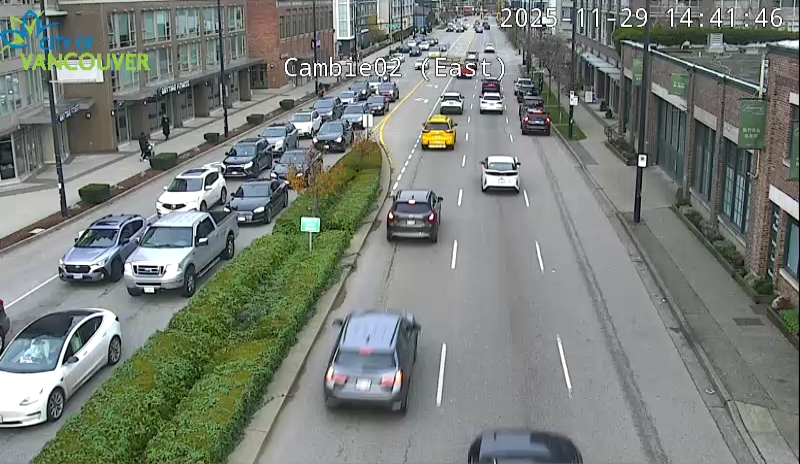 Cambie St & W 2nd Ave - East/East