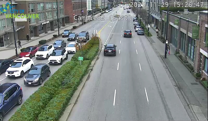 Cambie St & W 2nd Ave - East/East