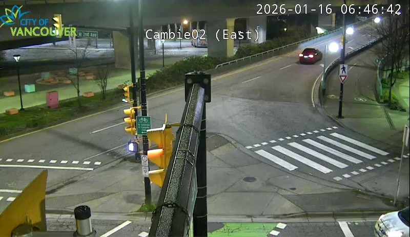 Cambie St & W 2nd Ave - East/North