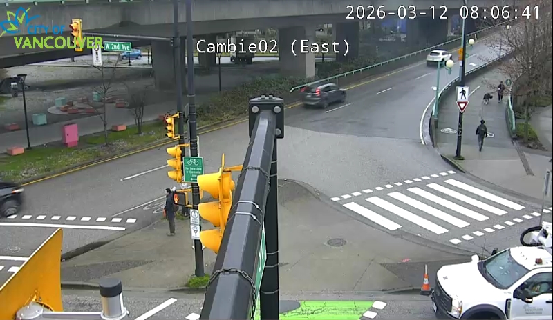 Cambie St & W 2nd Ave - East/North
