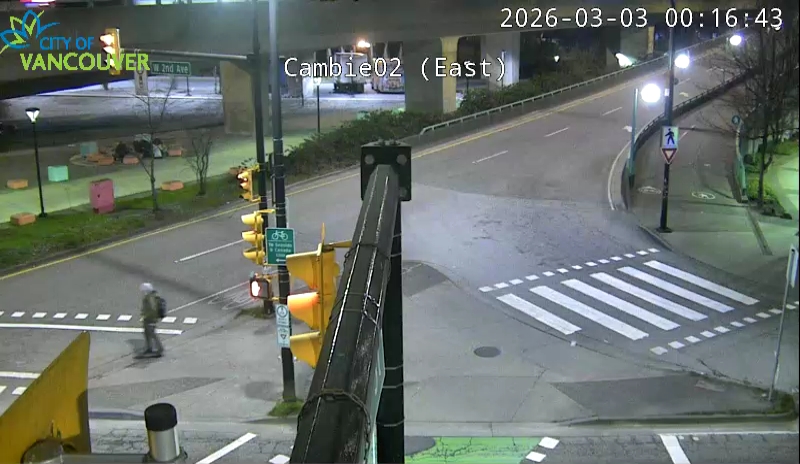 Cambie St & W 2nd Ave - East/North