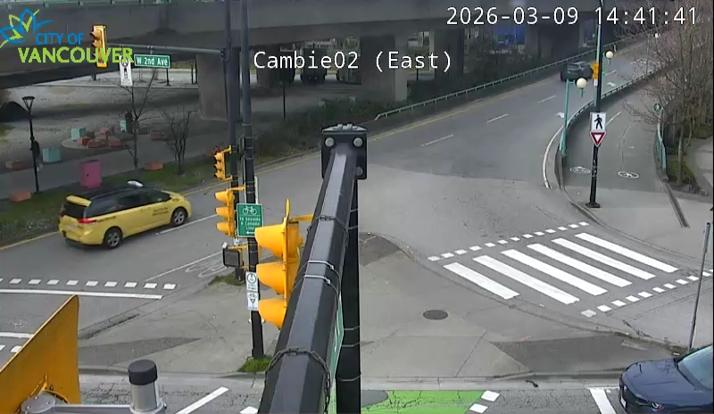 Cambie St & W 2nd Ave - East/North