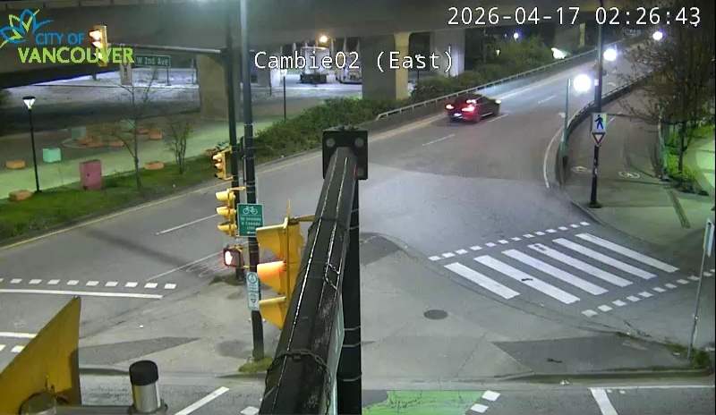 Cambie St & W 2nd Ave - East/North