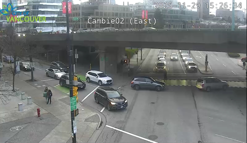 Cambie St & W 2nd Ave - East/South