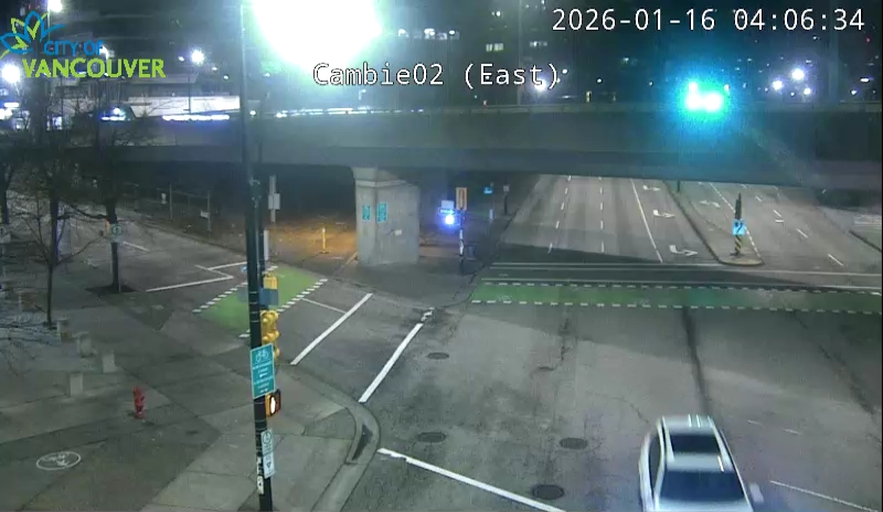 Cambie St & W 2nd Ave - East/South