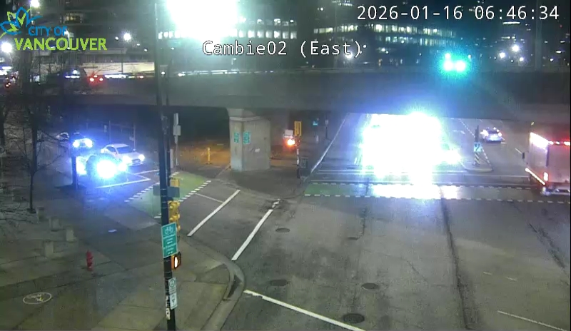 Cambie St & W 2nd Ave - East/South