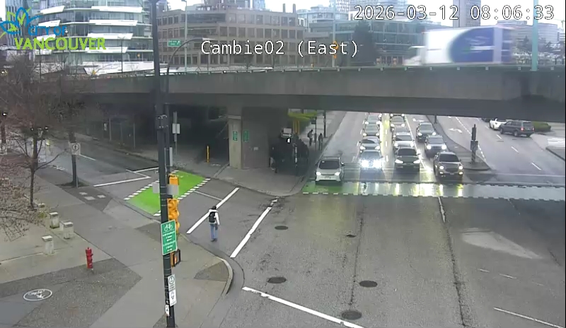 Cambie St & W 2nd Ave - East/South