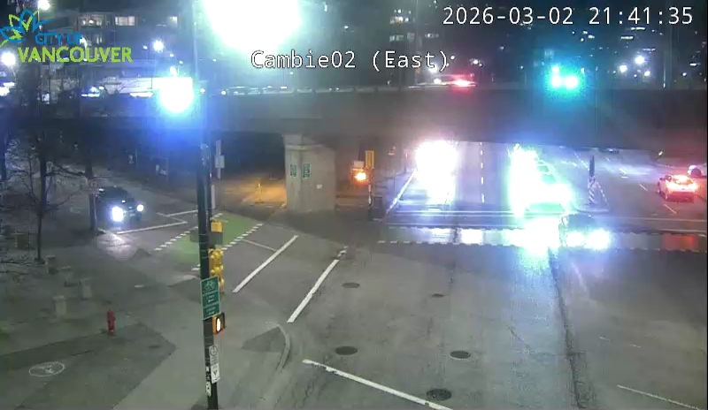 Cambie St & W 2nd Ave - East/South