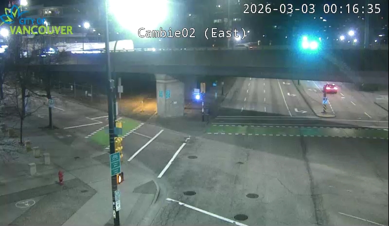 Cambie St & W 2nd Ave - East/South