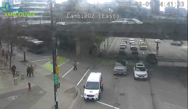 Cambie St & W 2nd Ave - East/South