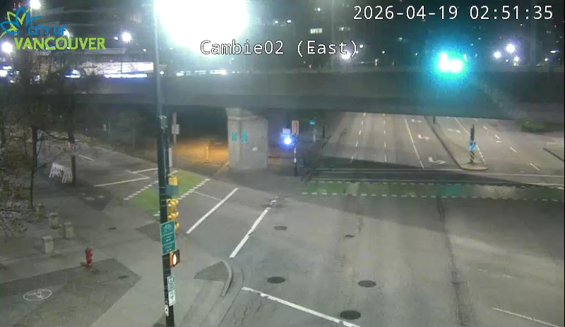 Cambie St & W 2nd Ave - East/South