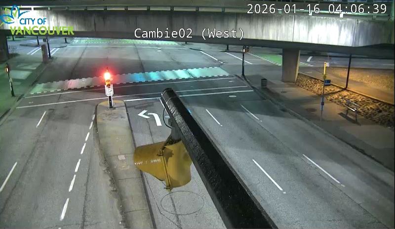 Cambie St & W 2nd Ave - West/East