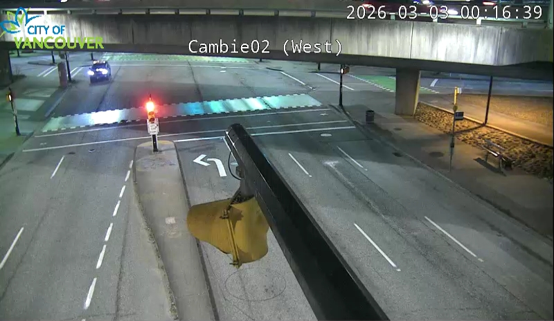 Cambie St & W 2nd Ave - West/East