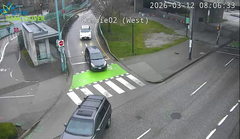 Cambie St 7 W 2nd Ave - West/North