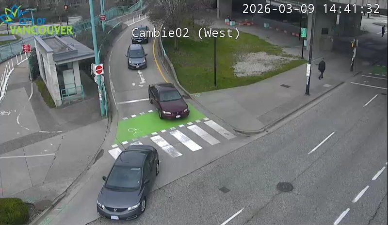 Cambie St 7 W 2nd Ave - West/North